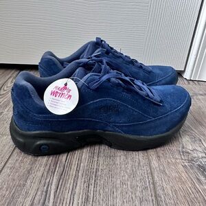 Blue Leather Ryka Athletic Sneakers - Womens Size 8 NWT